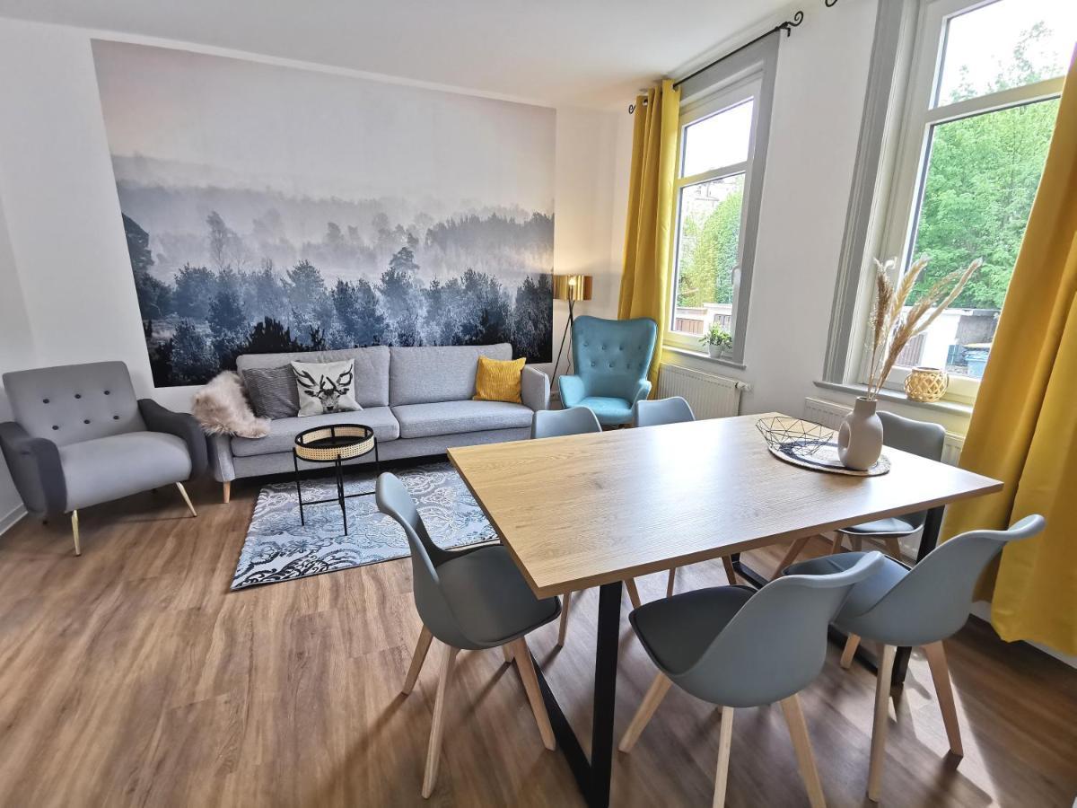 Bohnapartments - Stadtblick Zechenhaus - Balkon - Gratis Parkplatz - Wlan - Sehr Ruhig - Barrierearm Ilmenau Exterior foto